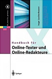 Handbuch F? Online-Texter Und Online-Redakteure (Paperback, Softcover Repri)