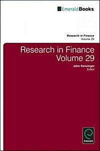 Research in Finance (Hardcover)