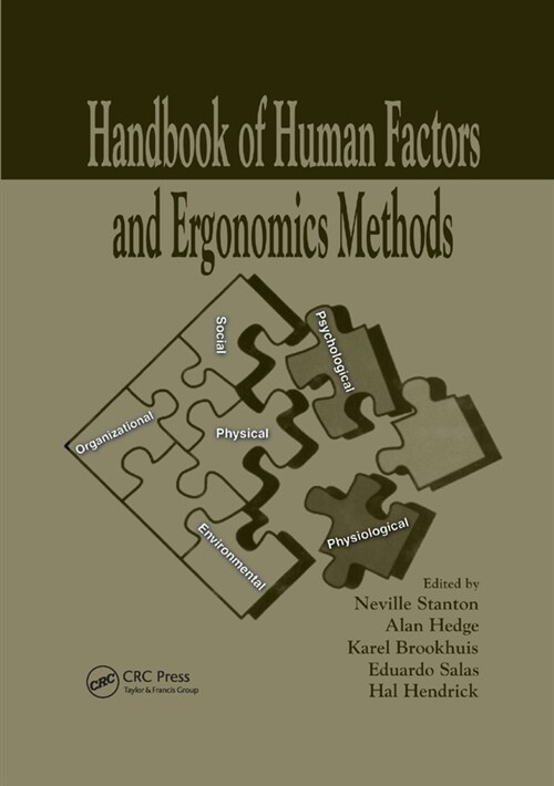 Handbook of Human Factors and Ergonomics Methods (Paperback)