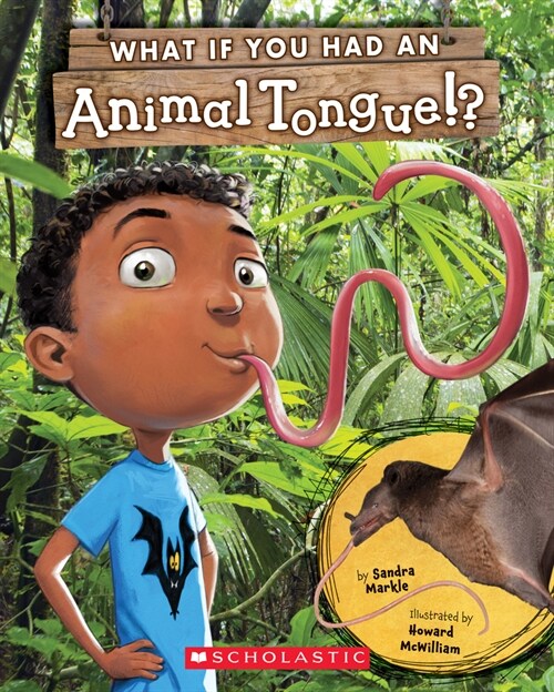[중고] What If You Had an Animal Tongue!? (Paperback)