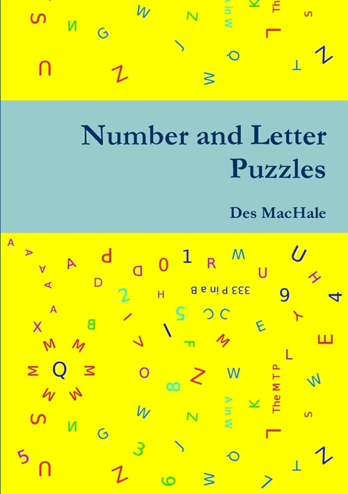 Number and Letter Puzzles (Paperback)