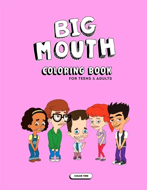 Big Mouth Coloring Book (Paperback)