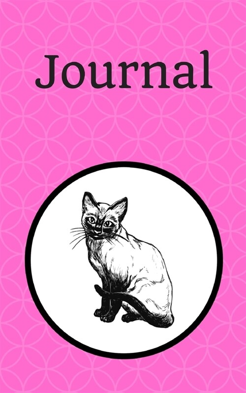Journal: Siamese cat; 100 sheets/200 pages; 5 x 8 (Paperback)