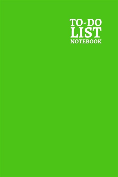To Do List Notebook: To do list notebook with checkboxes Planner Daily Task Manager (Paperback)