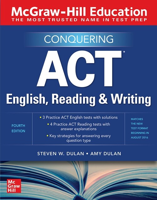 McGraw-Hill Education Conquering ACT English, Reading, and Writing, Fourth Edition (Paperback, 4)