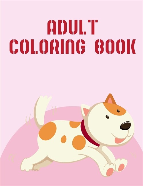 Adult Coloring Book: Cute Christmas Coloring pages for every age (Paperback)