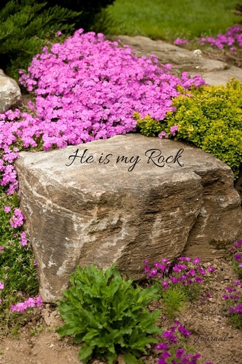He is my Rock journal (Paperback)