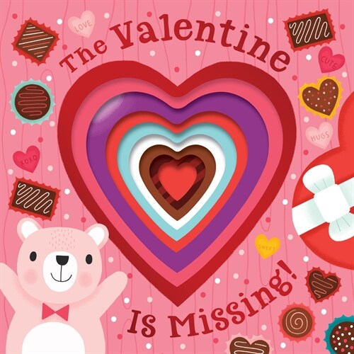 The Valentine Is Missing! Board Book with Cut-Out Reveals (Board Books)