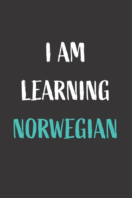 I am learning Norwegian: Blank Lined Notebook For Finnish Language Students (Paperback)