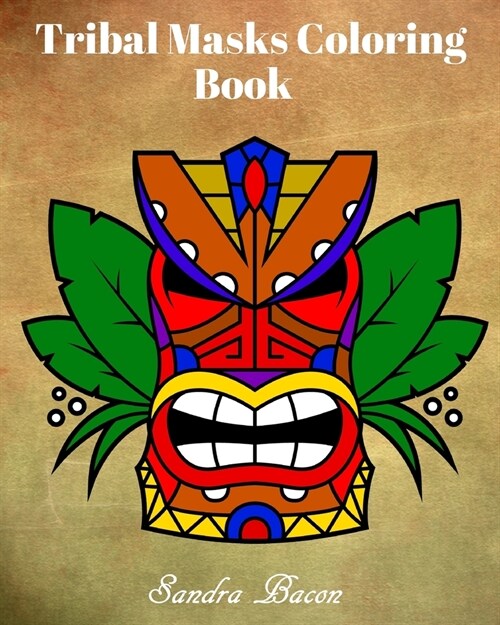 Tribal Masks Coloring Book (Paperback)