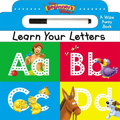 The Beginners Bible Learn Your Letters: A Wipe Away Board Book (Board Books)