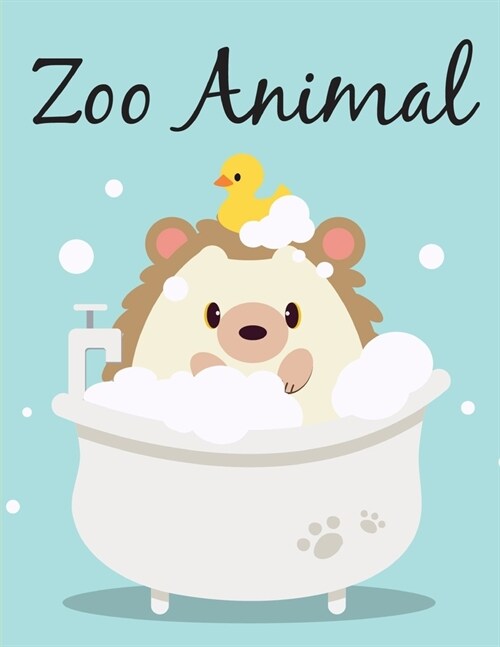 Zoo Animal: An Adult Coloring Book with Fun, Easy, and Relaxing Coloring Pages for Animal Lovers (Paperback)