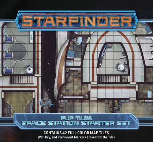 Starfinder Flip-Tiles: Space Station Starter Set (Game)