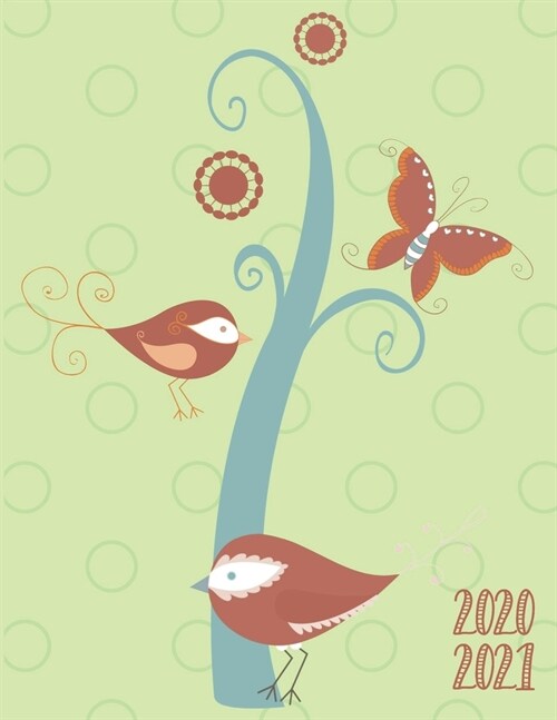 Daily Planner 2020-2021 Cardinal Dove 15 Months Gratitude Hourly Appointment Calendar: Academic Hourly Organizer In 15 Minutes Interval; Monthly & Wee (Paperback)