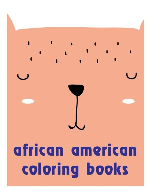 African American Coloring Books: Christmas Book from Cute Forest Wildlife Animals (Paperback)