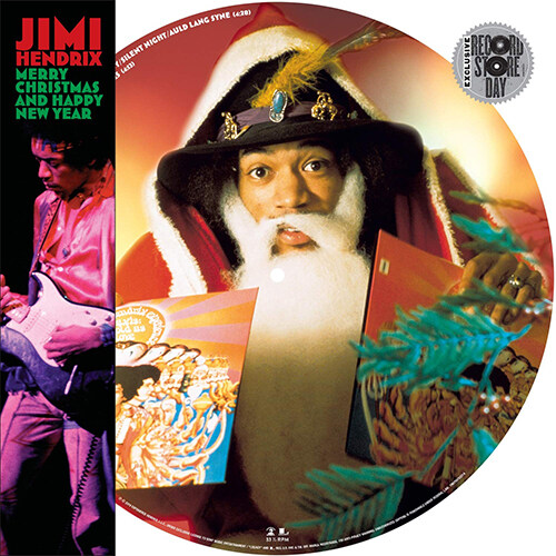 [수입] Jimi Hendrix - Merry Christmas and Happy New Year [12 픽쳐 디스크 LP][Limited Edition]