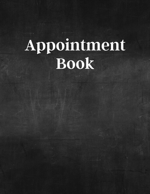 Appointment Book: Appointment Books for Barber Shops, Small Businesses, Hair & Nail Salons, Spas, Realtor Planner, Undated 52 Weeks Mond (Paperback)