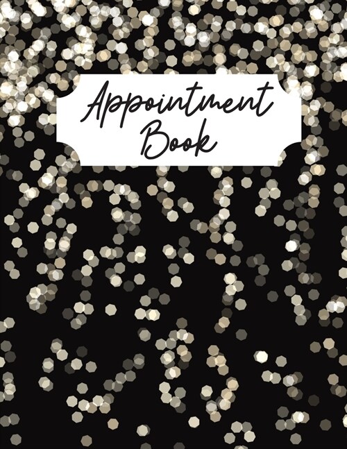 Appointment Book: Appointment Books for Hair Salons, Nail Salons, Realtor Planner, Undated 52 Weeks Monday to Sunday with 8AM - 9PM Time (Paperback)