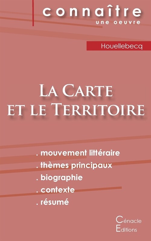 Fiche de lecture La Carte et le territoire de Michel Houellebecq (Analyse litt?aire de r??ence et r?um?complet) (Paperback)