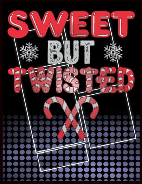Sweet but Twisted: Blank Comic Book Journal for Graphic Novel Fans and Artists, Kids and Adults (Paperback)