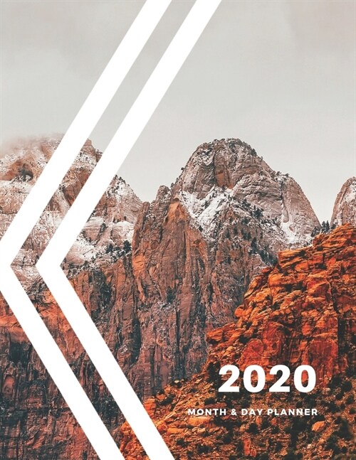 2020 Planner: Welcome to the mountains - 2020 Daily and Monethly planner (Paperback)