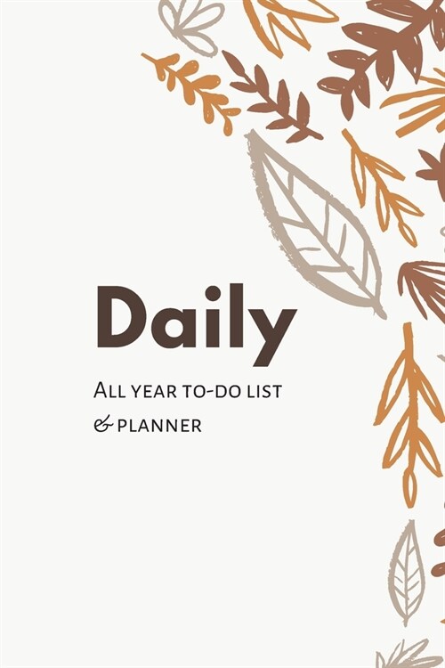Daily: To-do list and Planner for every day of the year (Paperback)