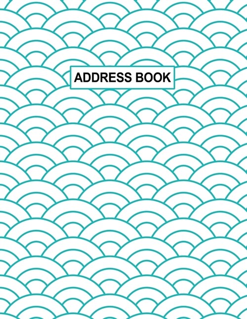 Low Vision Address Book: Contacts and Password Record Book Large Print With Bold Lines on White Paper For Visually Impaired (Paperback)