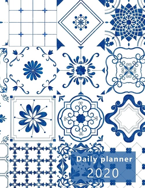Daily Planner 2020: Large, 1 day per page. Daily Schedule, Goals, To-Dos, Assignments and Tasks. Includes Gratitude section, Meal planner, (Paperback)