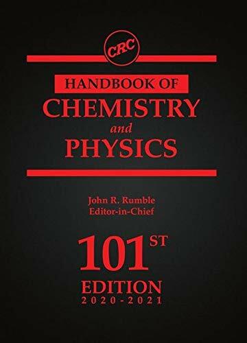 CRC Handbook of Chemistry and Physics (Hardcover, 101 Edition)