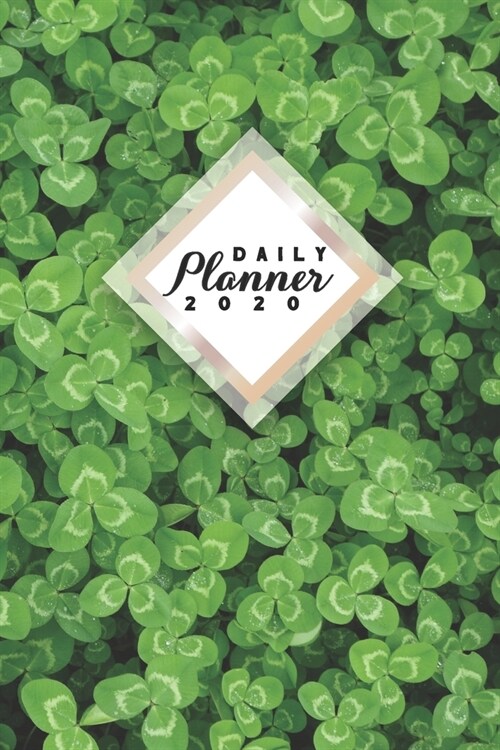 Daily Planner 2020: Green Nature 52 Weeks 365 Day Daily Planner for Year 2020 6x9 Everyday Organizer Monday to Sunday Life Plan Academic S (Paperback)