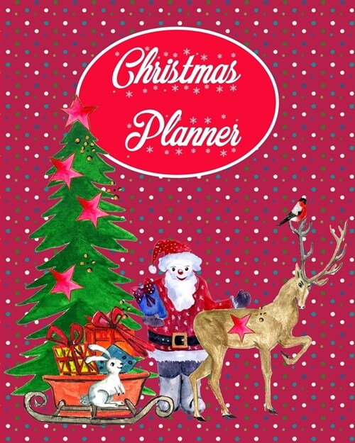 Christmas Planner: 3-Year Undated Organizer, Stress-Free Holiday Planner, Contact List, Grocery And Shopping List, Holiday Gratitude & Fa (Paperback)
