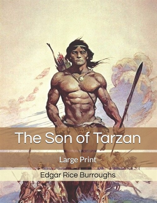 The Son of Tarzan: Large Print (Paperback)