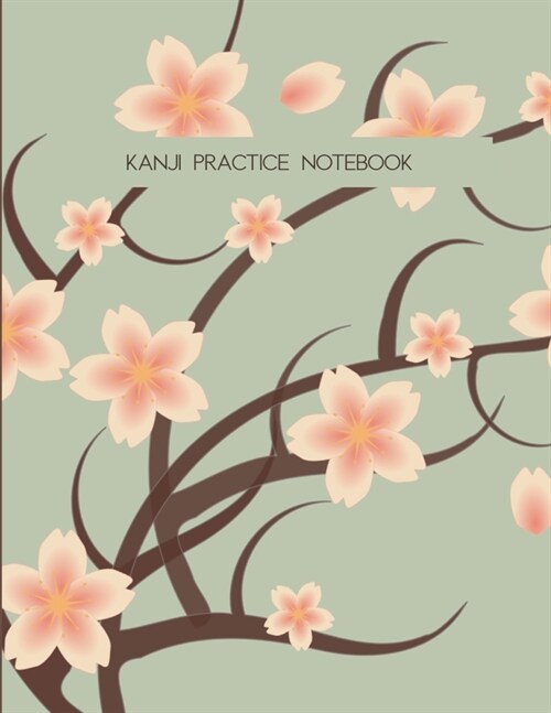 Kanji Practice Notebook: Genkouyoushi Japanese Writing Journal (Paperback)