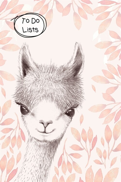 To Do Lists Notebook, Cute Llama: 100 Pages of To Do Lists To Organize Your Life and Track What You Accomplish (Paperback)