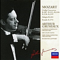 [수입] Arthur Grumiaux - 모차르트: 바이올린 협주곡 1-5번, 아다지오와 론도 (Mozart: Violin Concertos) (2CD)(일본반)