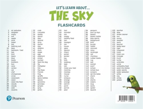 Lets Learn About the Earth (AE) - 1st Edition (2020) - Flashcards - Level 3 (the Sky) (Cards)