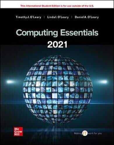 Computing Essentials 2021 (Paperback)