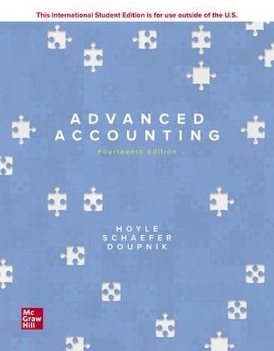 Advanced Accounting (Paperback, 14e)