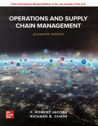 [중고] Operations and Supply Chain Management (Paperback, 16th Edition)