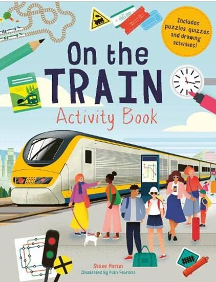 On the Train Activity Book (Paperback)