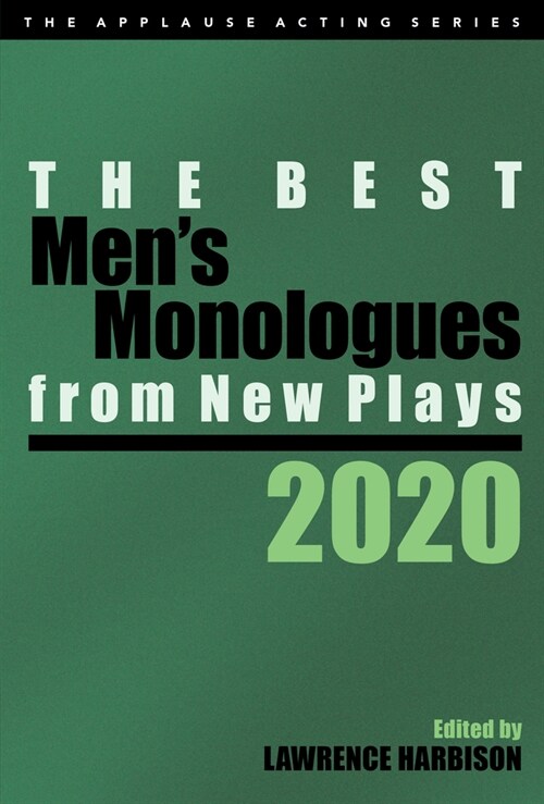 The Best Mens Monologues from New Plays, 2020 (Paperback)