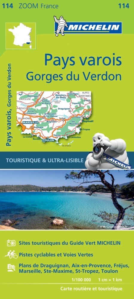 Pays Varois, Verdon Gorges - Zoom Map 114 : Map (Sheet Map, 2019)