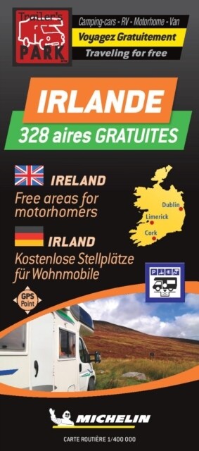 Ireland - Motorhome Stopovers : Trailers Park Maps (Sheet Map)