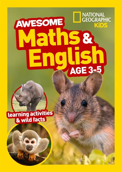 Awesome Maths and English Age 3-5 : Ideal for Use at Home (Paperback)