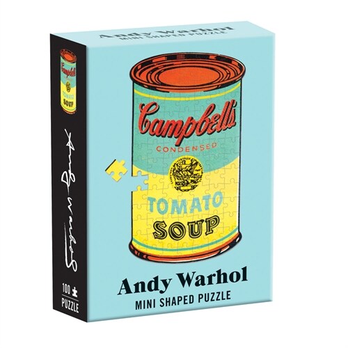 Andy Warhol Mini Shaped Puzzle Campbells Soup (Board Games)