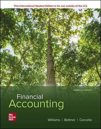 Financial Accounting (Paperback, 18th, International Student Edition)