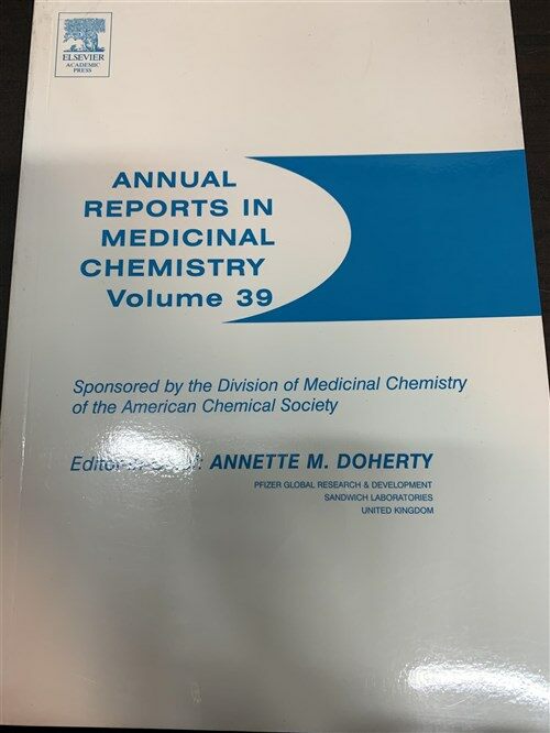 [중고] Annual Reports in Medicinal Chemistry (Paperback)