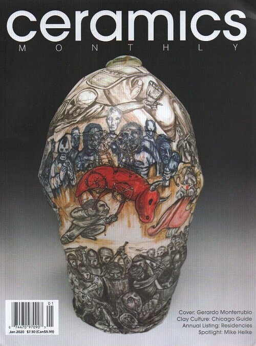 Ceramics Monthly (월간 미국판): 2020년 01월호