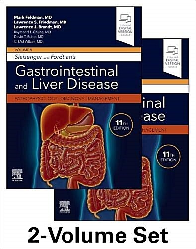 Sleisenger and Fordtrans Gastrointestinal and Liver Disease- 2 Volume Set: Pathophysiology, Diagnosis, Management (Hardcover, 11 ed)