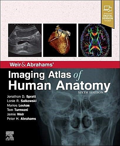 Weir & Abrahams Imaging Atlas of Human Anatomy (Paperback, 6 ed)